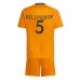 Real Madrid Jude Bellingham #5 Bortedraktsett Barn 2024-25 Korte ermer (+ Korte bukser)